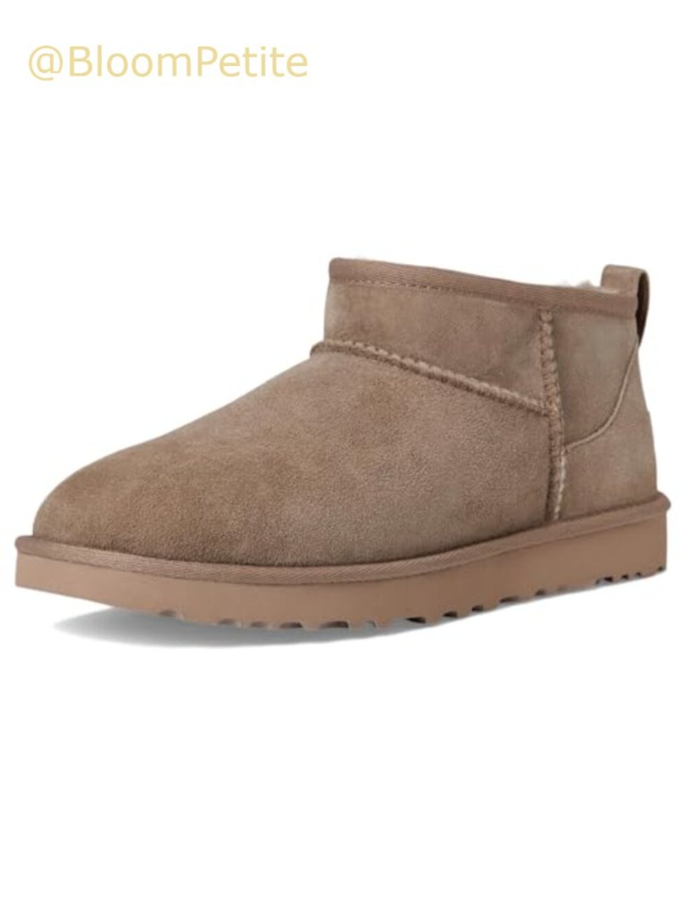 UGG Classic Ultra Mini Ankle Bootie 17mm Twinface Sheepskin